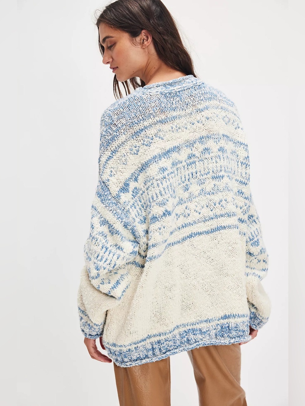 𝓯𝓹 Free People ~ Dani Pattern Sweater - Picture 3 of 10
